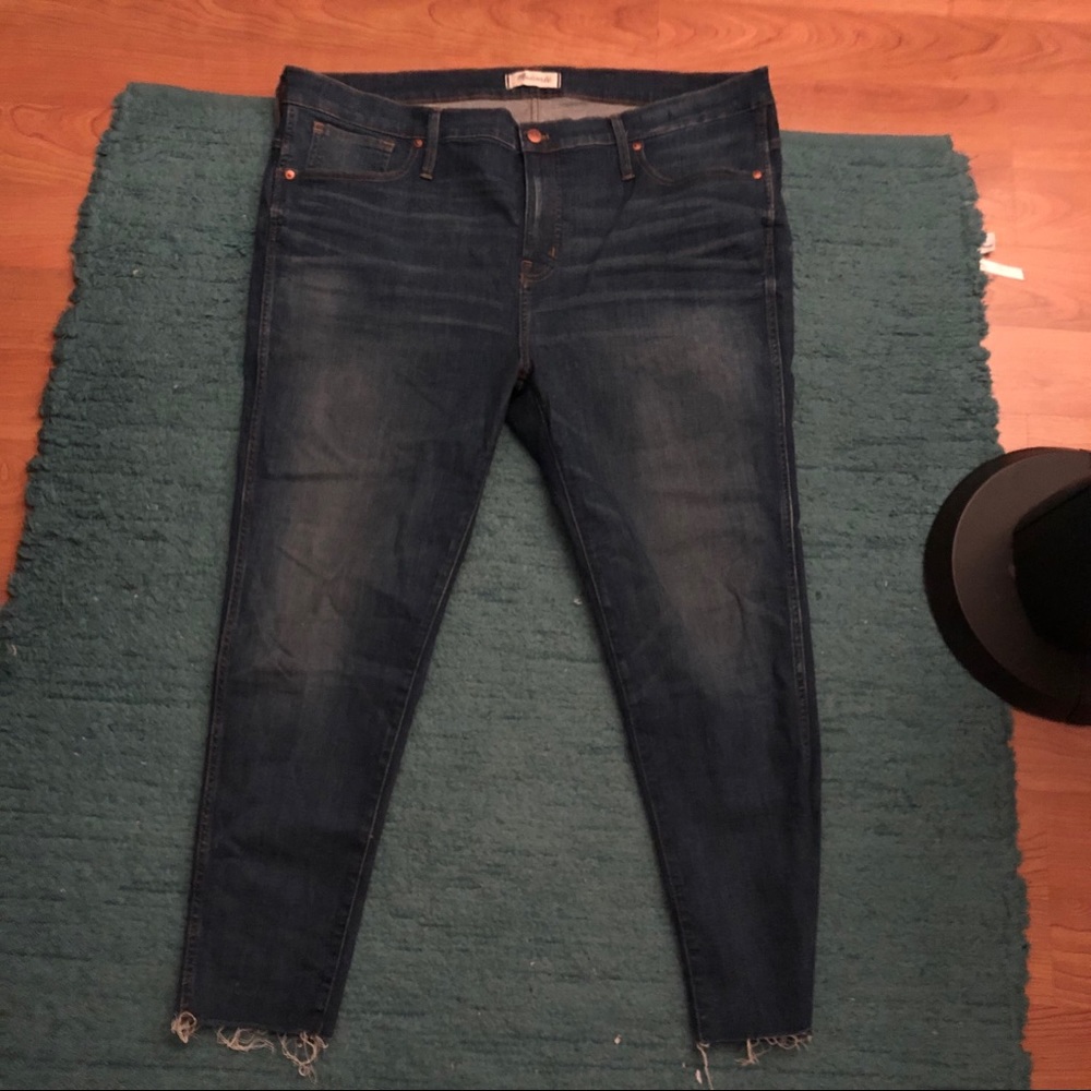 Madewell 9” high-rise skinny jeans